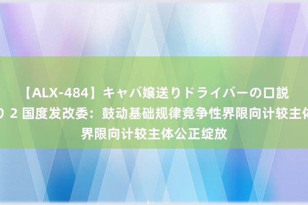 【ALX-484】キャバ嬢送りドライバーの口説きハメ撮り 2 国度发改委：鼓动基础规律竞争性界限向计较主体公正绽放