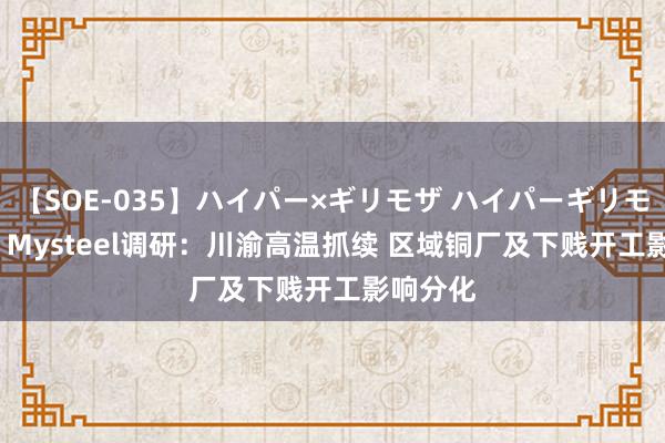 【SOE-035】ハイパー×ギリモザ ハイパーギリモザ Ami Mysteel调研：川渝高温抓续 区域铜厂及下贱开工影响分化