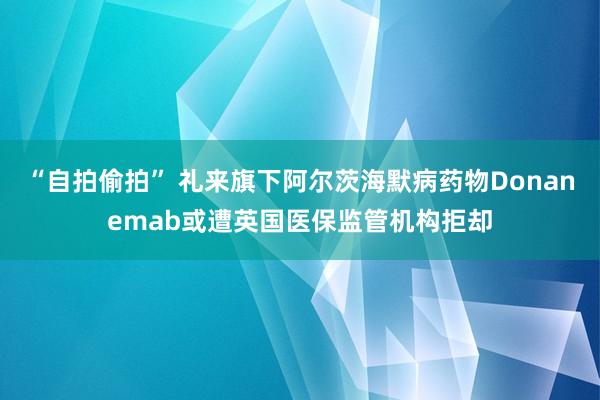 “自拍偷拍” 礼来旗下阿尔茨海默病药物Donanemab或遭英国医保监管机构拒却