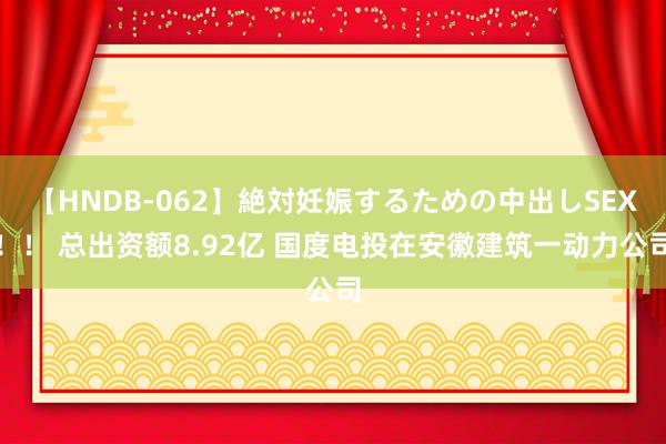 【HNDB-062】絶対妊娠するための中出しSEX！！ 总出资额8.92亿 国度电投在安徽建筑一动力公司